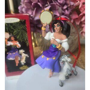 Esmeralda & Djali Hallmark Keepsake Ornament Disney Hunchback Of Notre Dame 1996